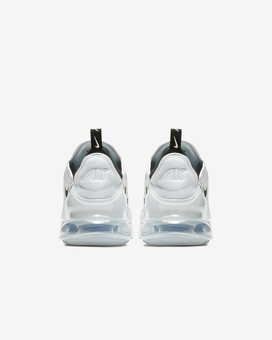 Nike white air 270 best sale